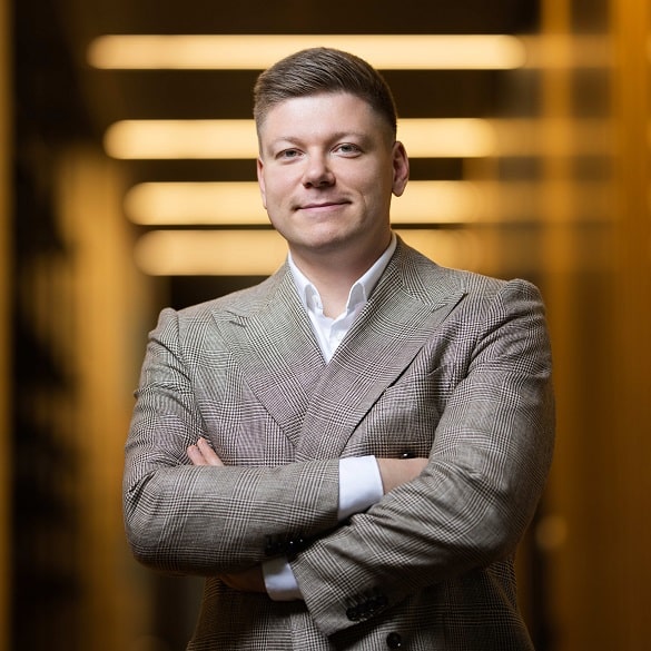 Linas Sadeckas, „Luminor“ banko Sukčiavimo rizikos valdymo skyriaus vadovas