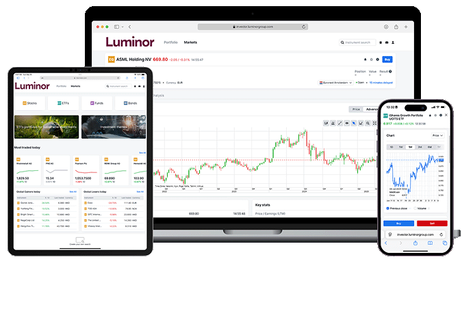 Luminor Investor platforma